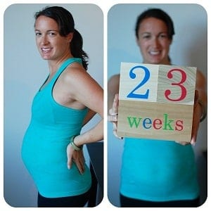 الاسبوع 23 من الحمل
